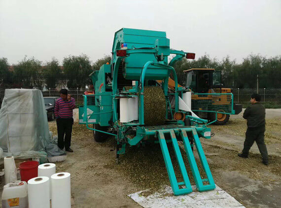 打捆機(jī)專用減速機(jī)現(xiàn)場(chǎng)