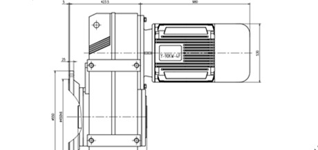 斜齒輪減速機,FAF127減速機