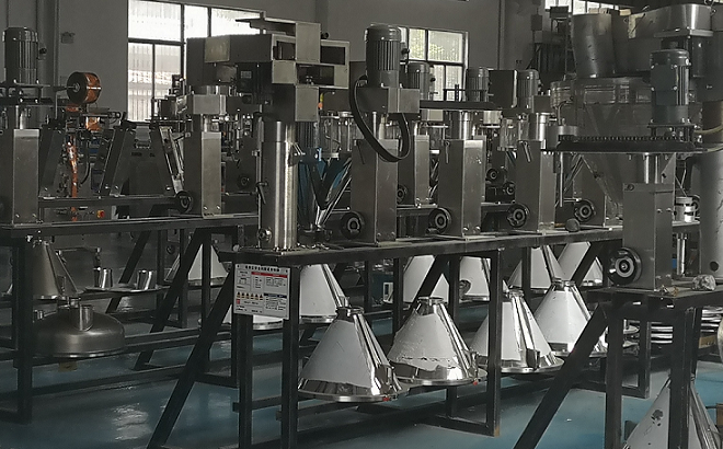 邁傳GV立式齒輪減速電機(jī)應(yīng)用在食品包裝機(jī)械上