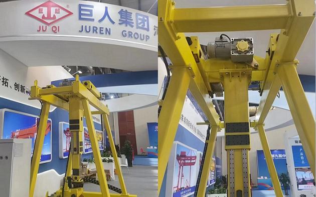 士元SRH系列直角減速機(jī)在巨人起重集團(tuán)展會(huì)上展出